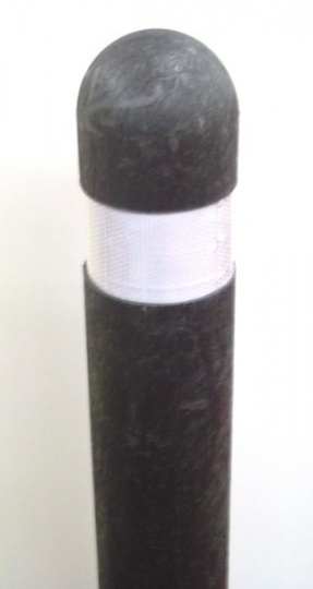 Recycled Plastic Bollard | Domed Round Top